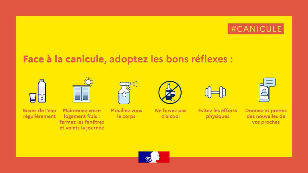fortes chaleurs