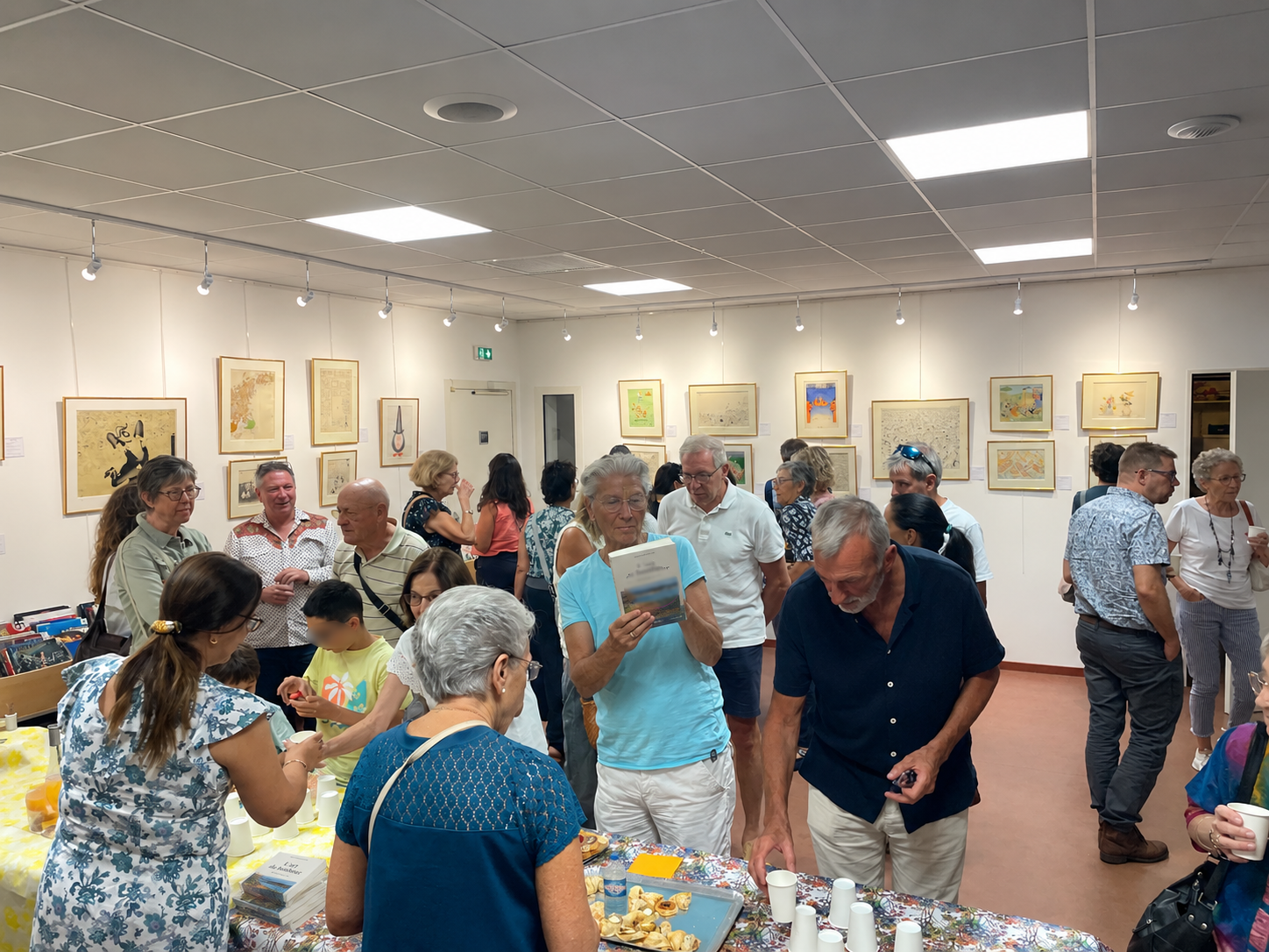 Vernissage A. Dubout